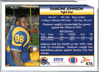 1992 Pacific Damone Johnson #476