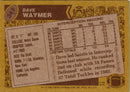 1986 Topps Dave Waymer