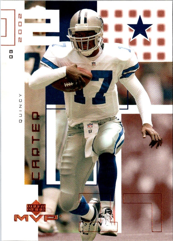 2002 Upper Deck MVP Quincy Carter #65