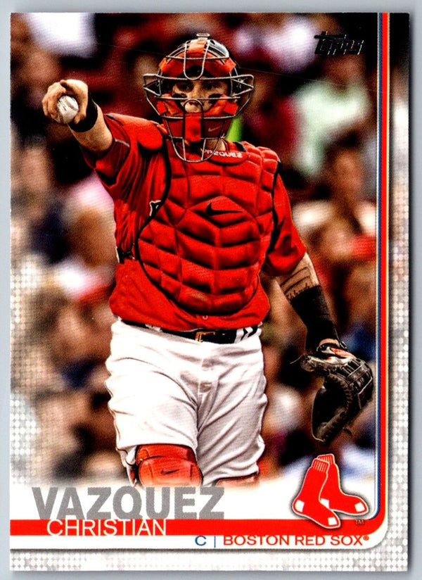 2019 Topps Christian Vazquez #373A