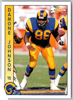 1992 Pacific Damone Johnson #476