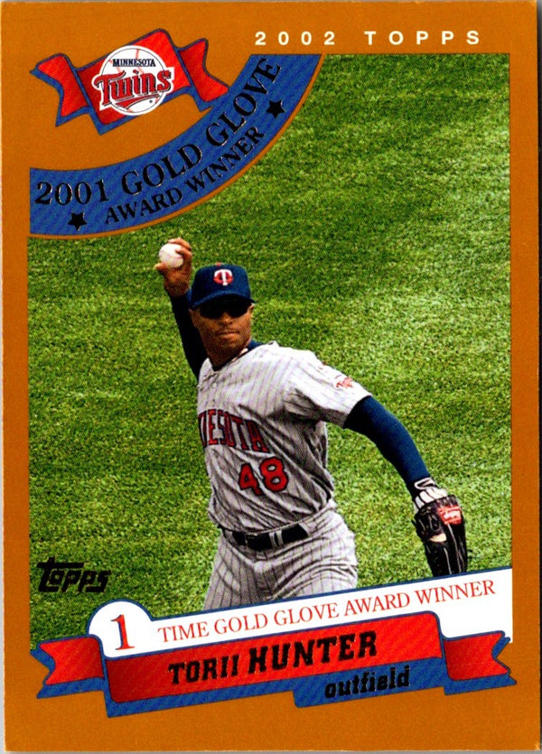 2002 Topps Torii Hunter #703