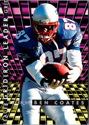 1995 Fleer Gridiron Leaders Ben Coates #2
