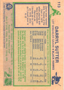 1983 O-Pee-Chee Darryl Sutter