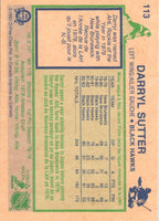 1983 O-Pee-Chee Darryl Sutter #113
