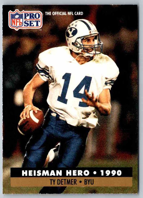 1992 Proset Ty Detmer #37