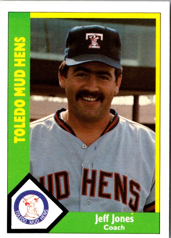 1990 CMC Toledo Mud Hens Jeff Jones #26