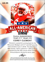2017 Leaf Corey Clement #AA-05