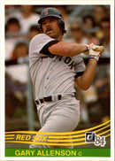 1984 Donruss Gary Allenson
