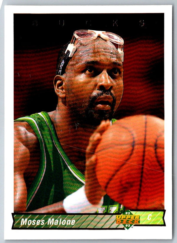 1992 Upper Deck Moses Malone #301