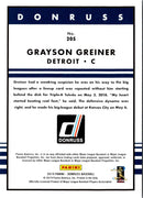 2019 Donruss Grayson Greiner