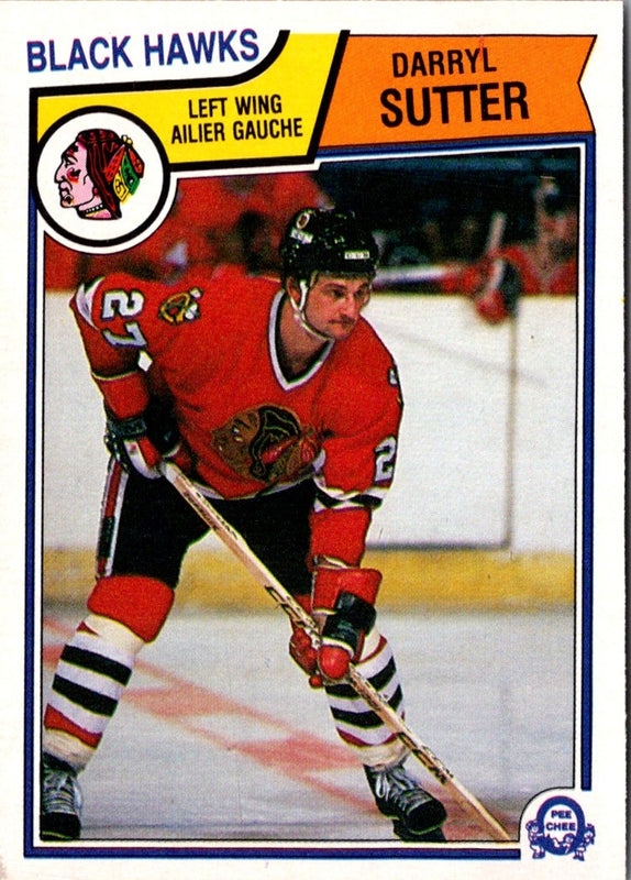 1983 O-Pee-Chee Darryl Sutter #113