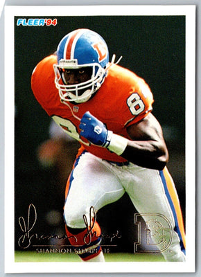 1994 Fleer Shannon Sharpe #142
