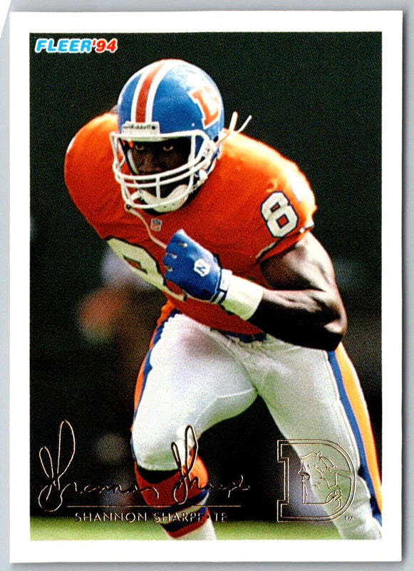 1994 Fleer Shannon Sharpe #142