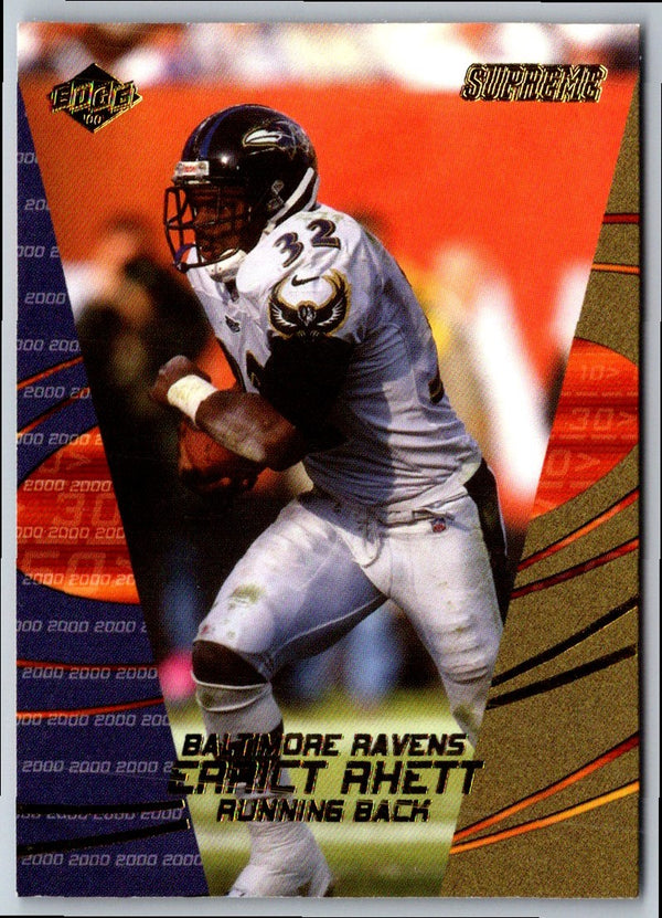 2000 Collector's Edge Supreme Hologold Errict Rhett #12