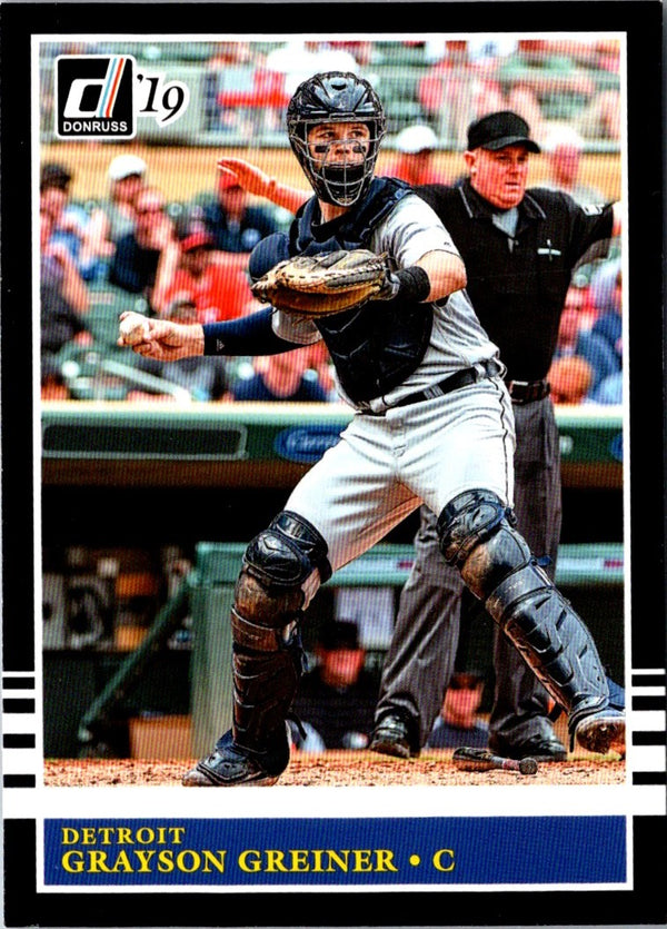 2019 Donruss Grayson Greiner #205