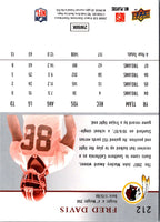 2008 Upper Deck First Edition Fred Davis #212 Rookie