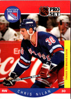 1990 Pro Set Chris Nilan #205