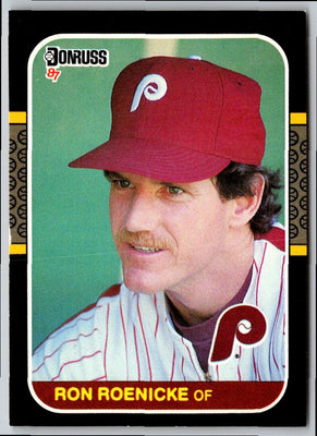 1987 Donruss Ron Roenicke #412