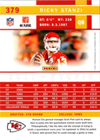 2011 Score Ricky Stanzi #379 Rookie
