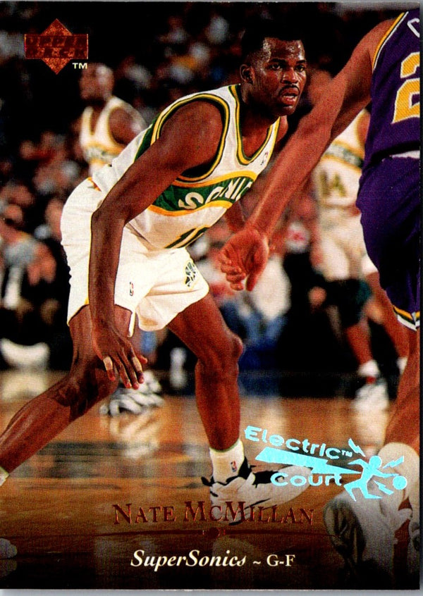 1995 Upper Deck Electric Court Nate McMillan #29