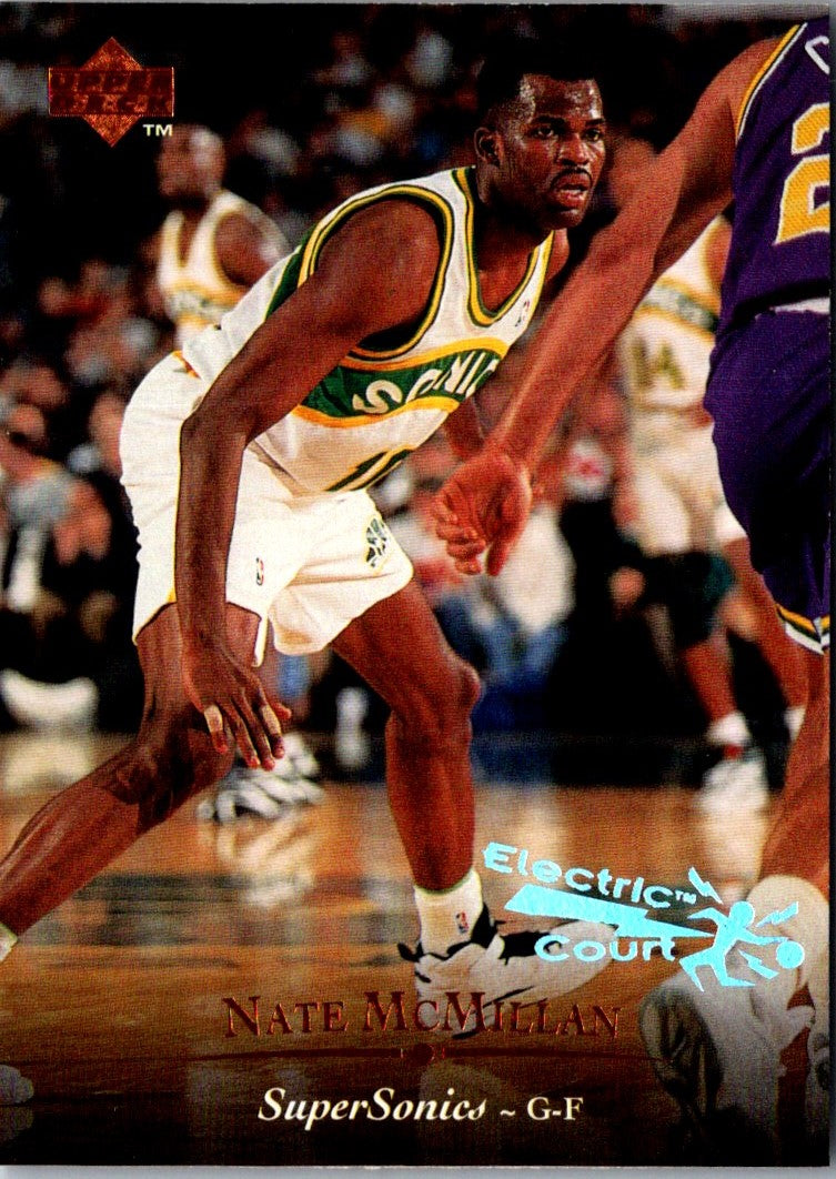 1995 Upper Deck Electric Court Nate McMillan