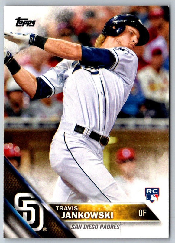 2016 Topps Travis Jankowski #184 Rookie
