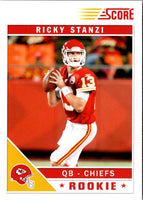 2011 Score Ricky Stanzi #379 Rookie