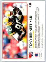 1992 Pro Set Power Tony Bennett #190