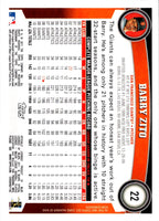 2011 Topps Barry Zito #22