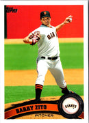 2011 Topps Barry Zito