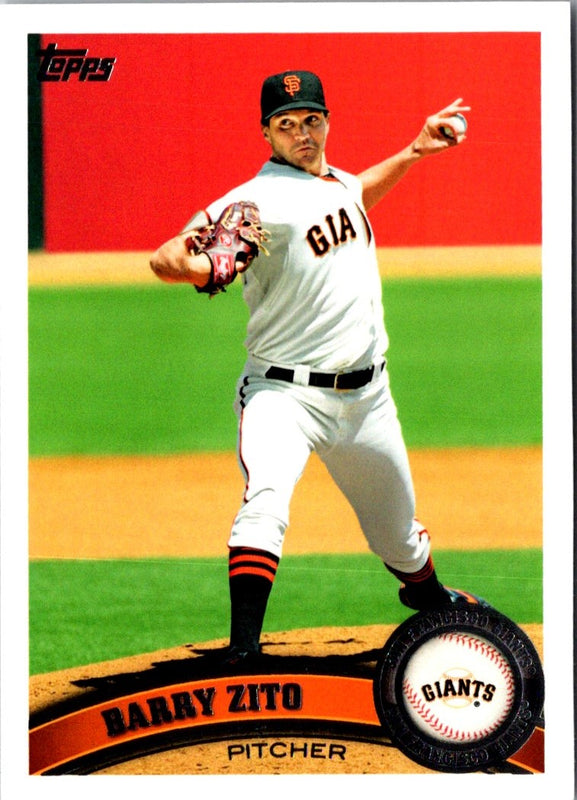 2011 Topps Barry Zito #22