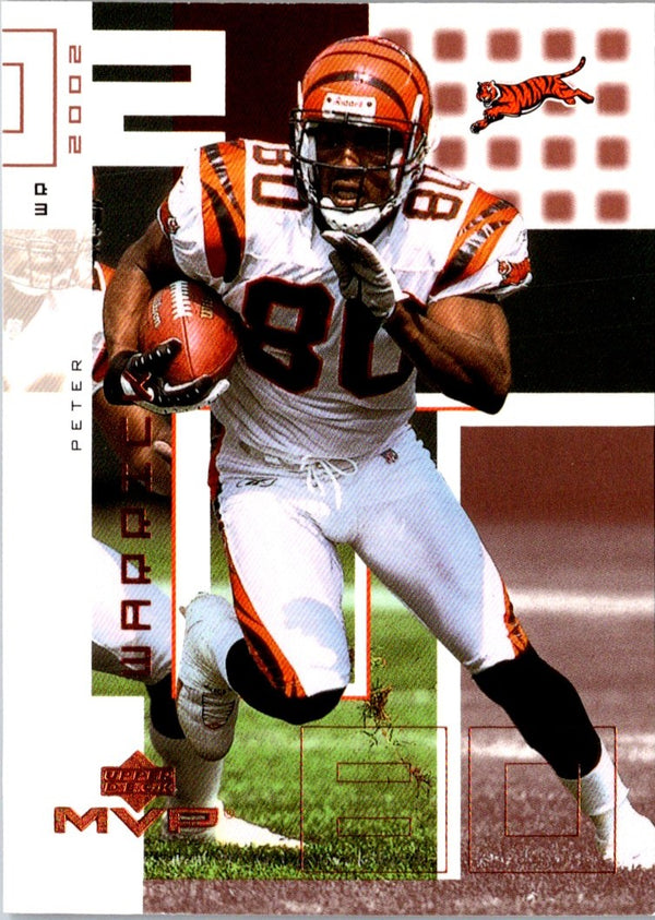 2002 Upper Deck MVP Peter Warrick #49