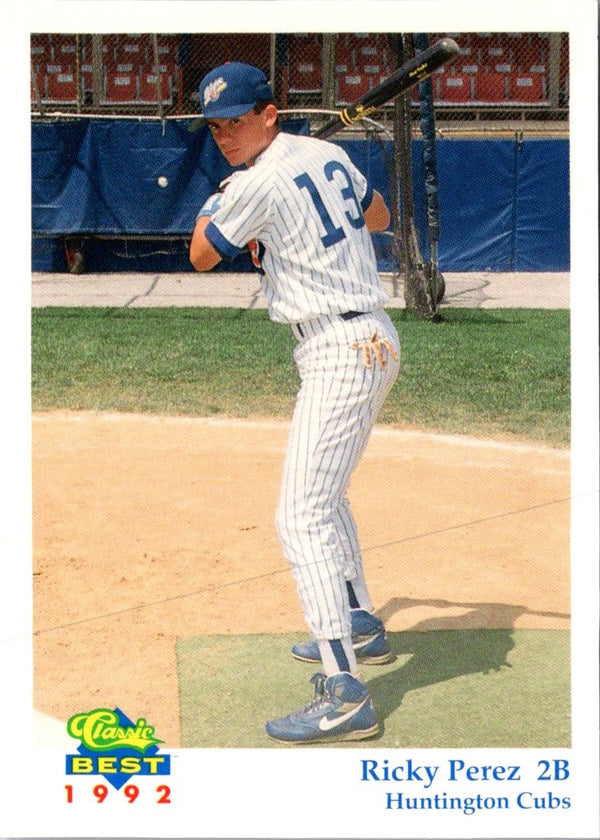 1992 Classic Best Huntington Cubs Ricky Perez #6