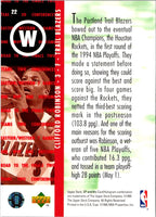 1994 SP Championship Die Cuts Clifford Robinson #22