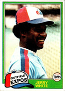 1981 Topps Jerry White