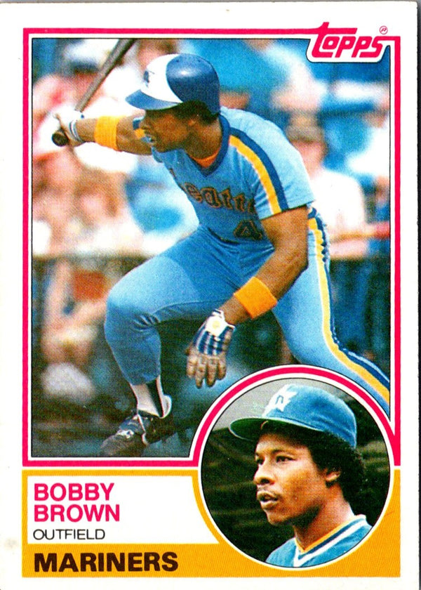 1983 Topps Bobby Brown #287 EX