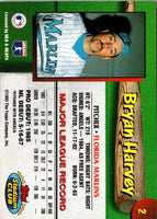 1993 Stadium Club Florida Marlins Bryan Harvey #2