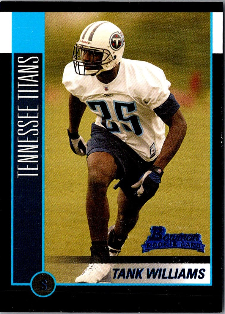 2002 Bowman Tank Williams