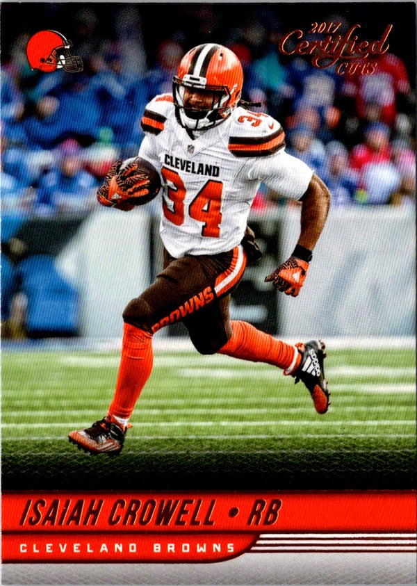 2017 Donruss Certified Cuts Isaiah Crowell #83