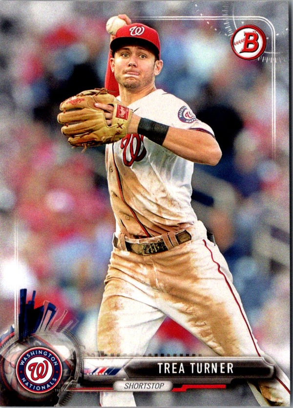 2017 Bowman Trea Turner #12