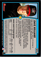 2001 Bowman Draft Picks & Prospects Dave Williams #BDP34 Rookie
