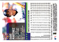 2000 Topps Dave Martinez #161