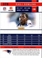 2011 Score Ras-I Dowling #378 Rookie