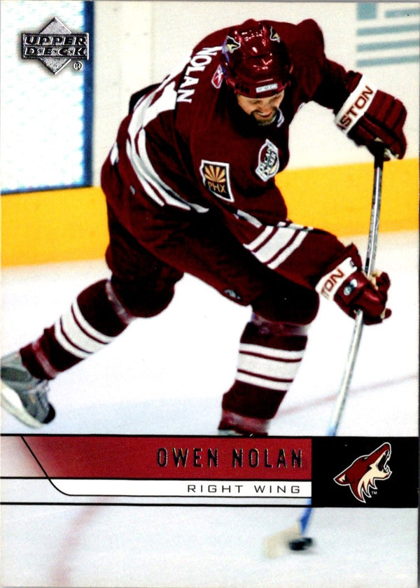 2006 Upper Deck Owen Nolan #403