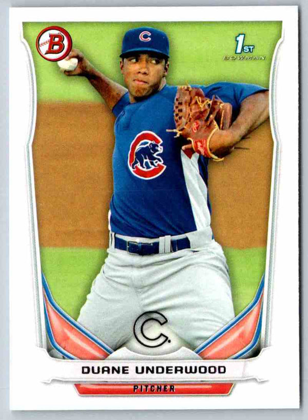 2014 Bowman Duane Underwood #BP64