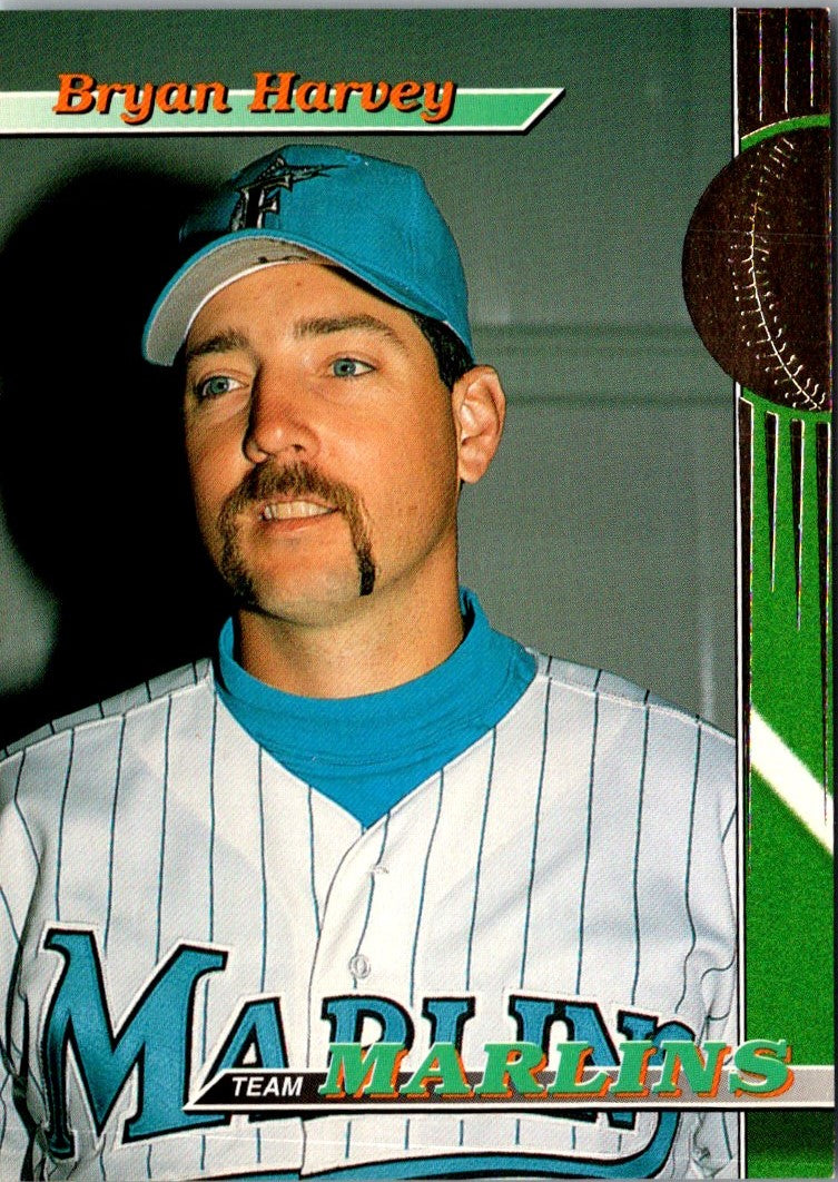 1993 Stadium Club Florida Marlins Bryan Harvey