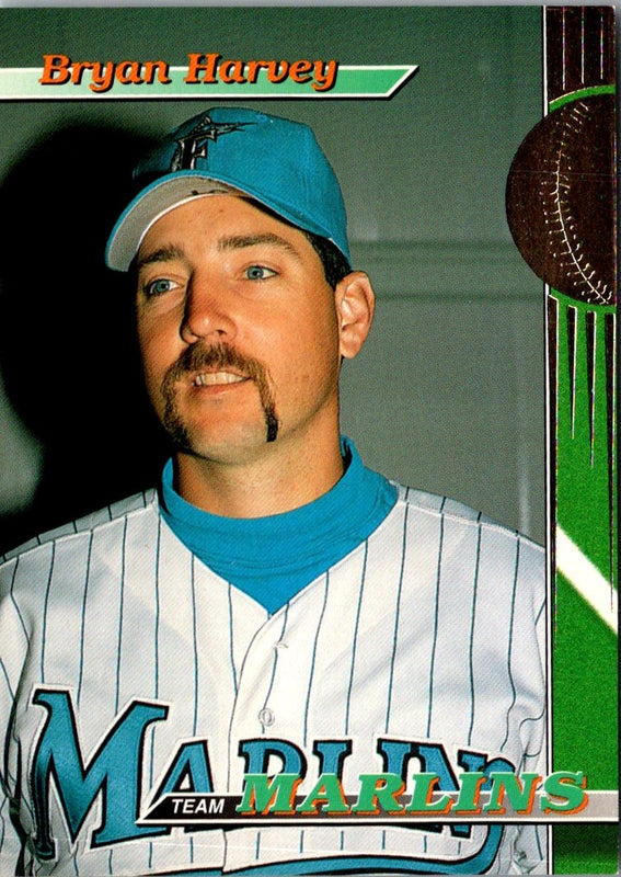 1993 Stadium Club Florida Marlins Bryan Harvey #2