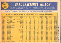 1970 Topps Earl Wilson #95 EX-MT+