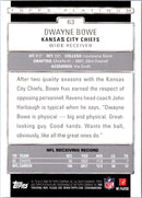 2009 Topps Platinum Dwayne Bowe